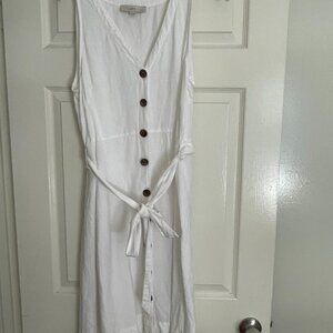 Linen Sleeveless dress